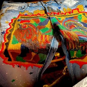 “A Rooster in the city” A custom pair Trestyles supply Co.